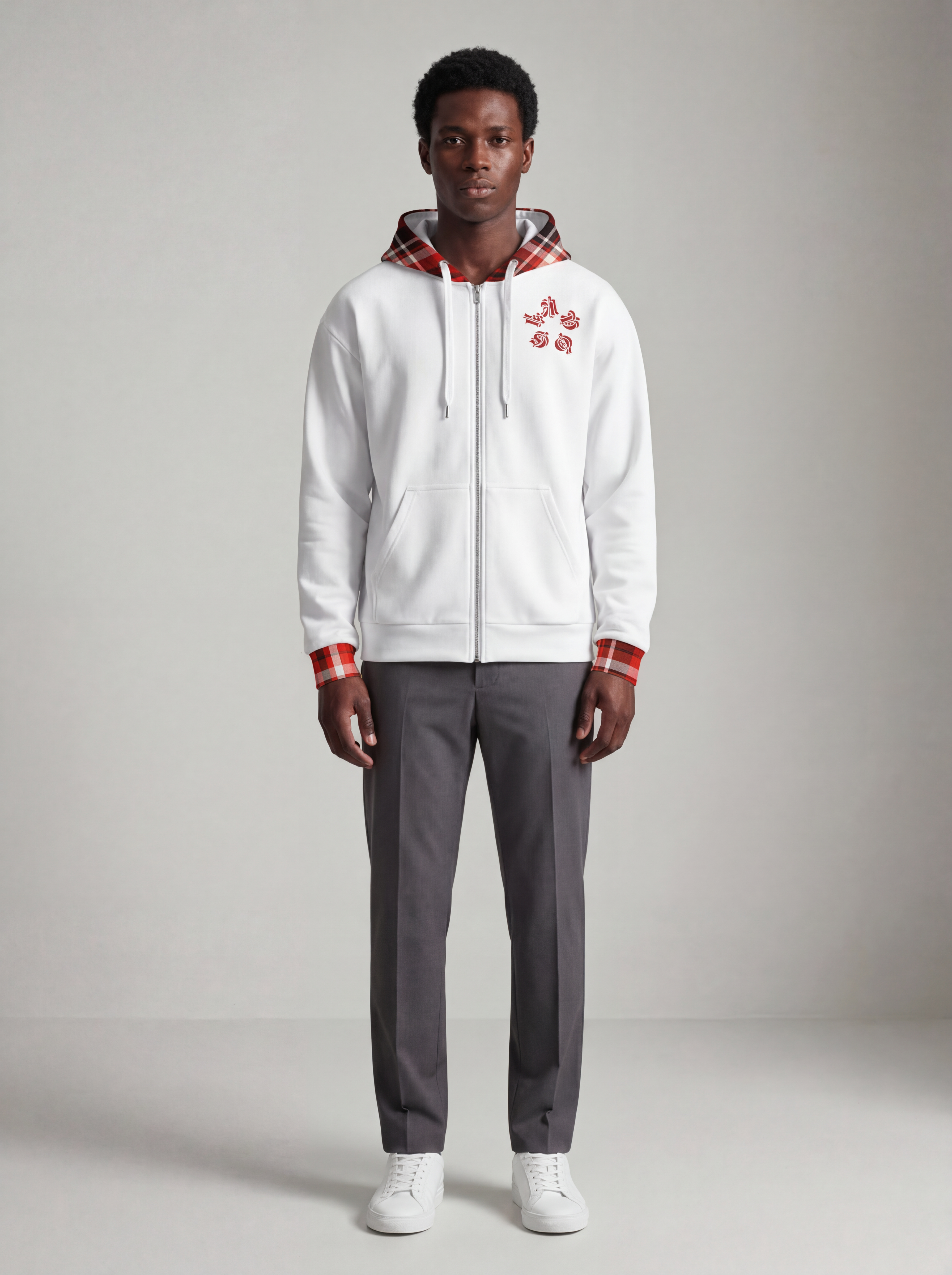 Unisex zip hoodie