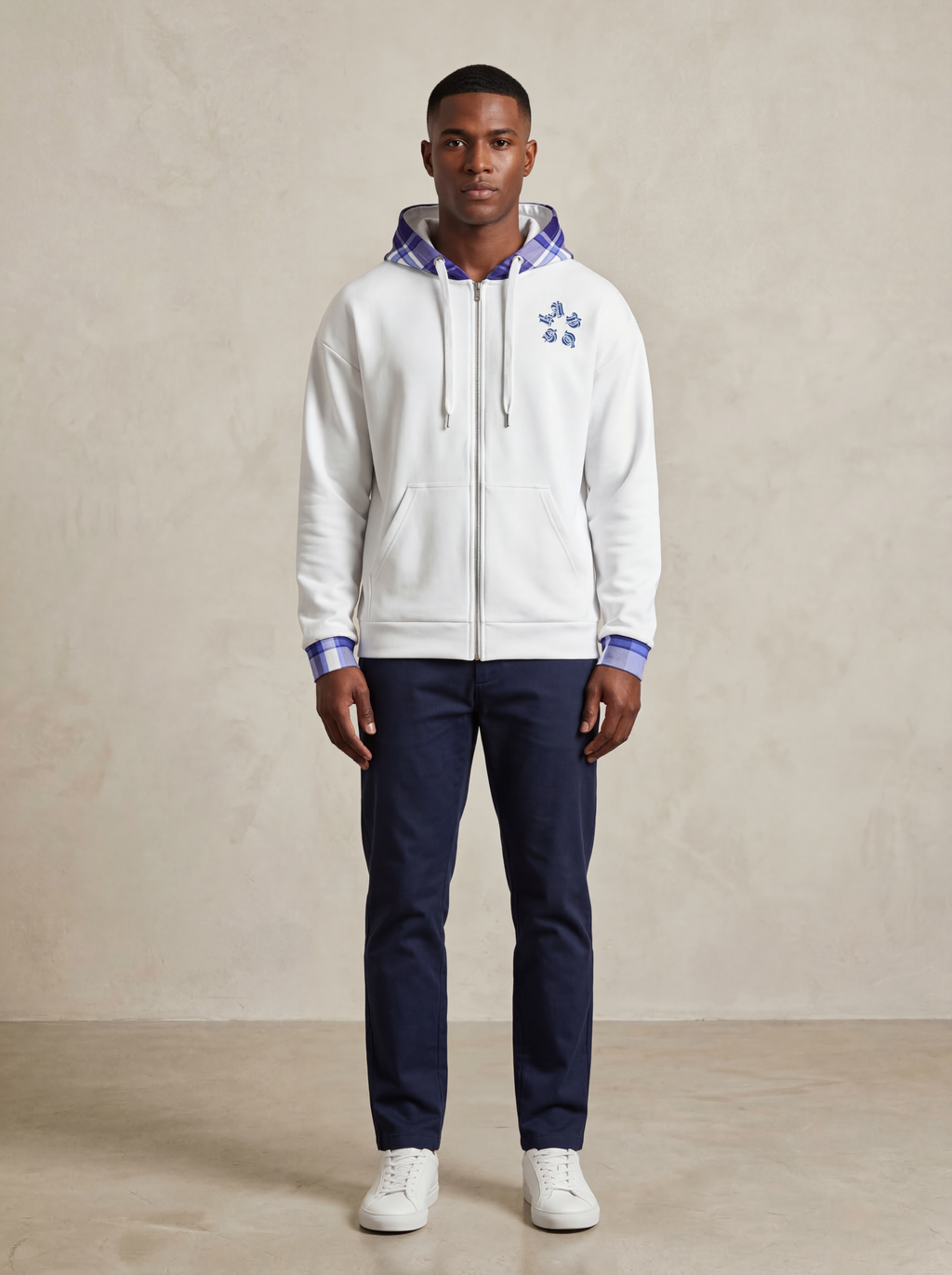 Unisex zip hoodie